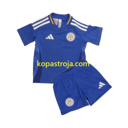 Billiga Fotbollströjor Leicester City Barn Hemma tröja 2024/25 Kortärmad